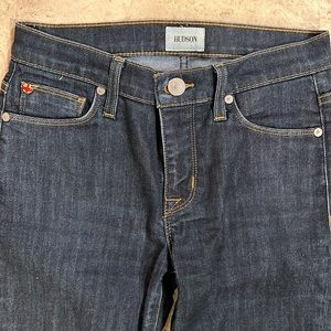 Hudson midrise super skinny jeans